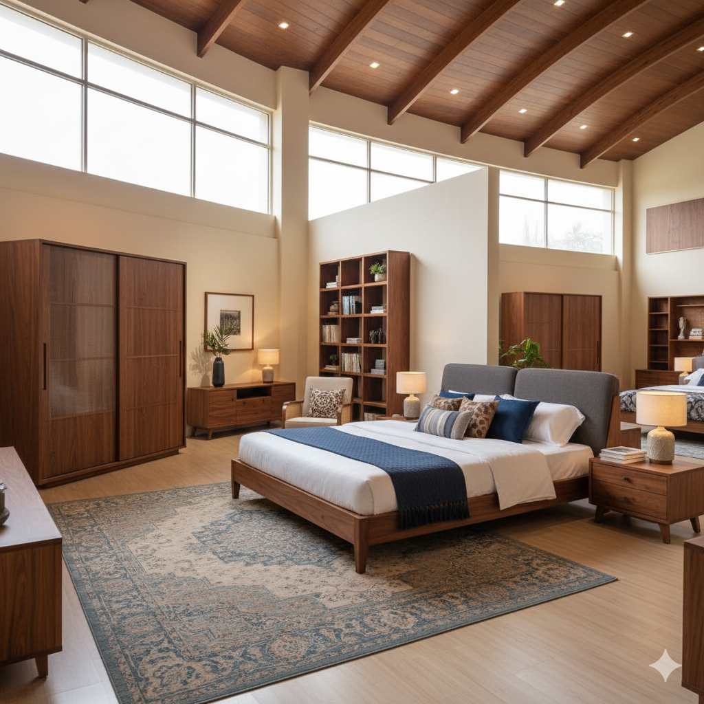 WoodLand Bedroom Display